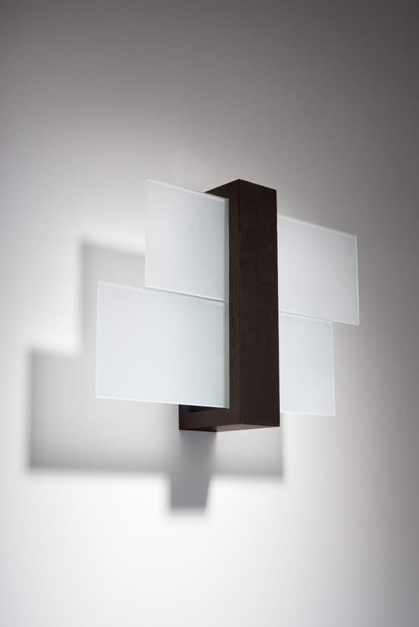 Seinävalaisin FENIKS 1 Wenge Sollux Lighting SL.0075
