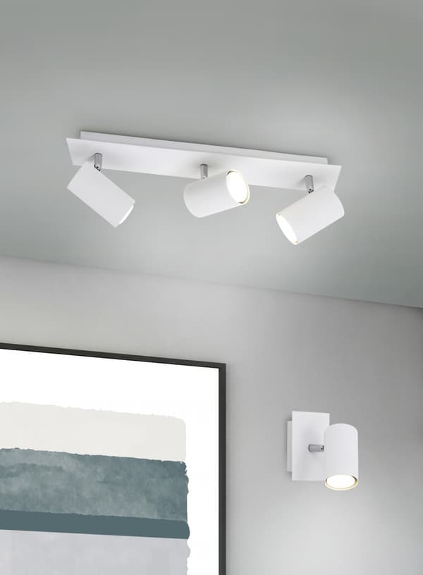 Takspotlight MARLEY vit Trio 802400301