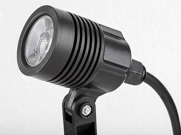 LED-maapiikkivalaisin 3W Turda musta 7060 Rabalux