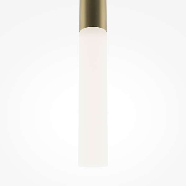 Moderne guld-hvid LED-rør pendel 6W PRO SHADE Maytoni