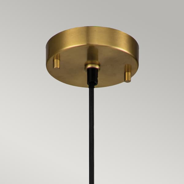 Art Deco pendellampe guld 18cm Etoile 1xE27 60W Elstead