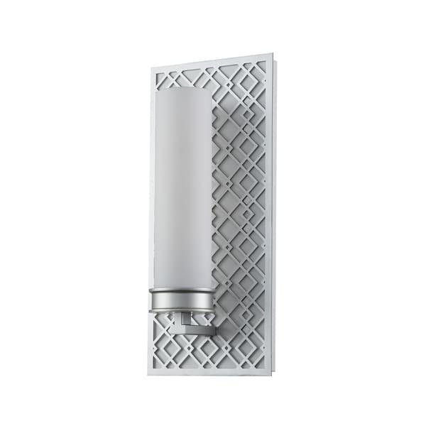 Designer badeværelsesvæglampe sølv Ziggy 1xE27 40W Elstead