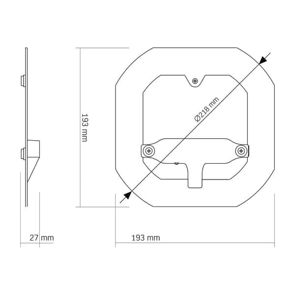 LED-modul 32W skruvterminaler variabel färg 4320lm Videx