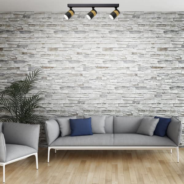 Spot Anillo 3xGU10 sort LP-770/3W BK Light Prestige