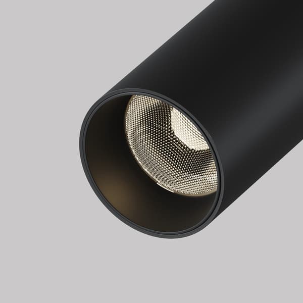 Loftspot moderne sort rund brudt rør LED 6W FOCUS T Maytoni Technical