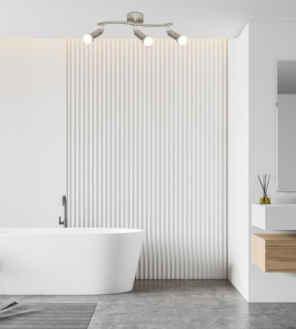 Candellux ARC 93-63465 loftlampe sølv