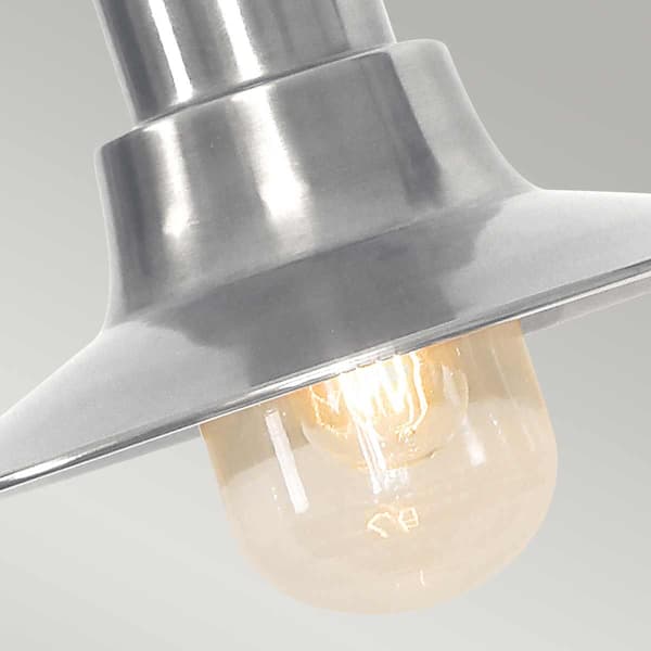 Udendørs pendellampe Antik nikkel E27 100W Somerton Elstead