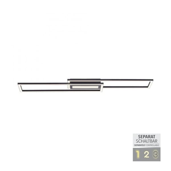 Rektangulær aflang loftlampe 95 cm ASMIN LED Leuchten Direkt 14696-18