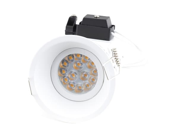Infälld armatur vit rund 1xGU10 50W DEEP Maxlight