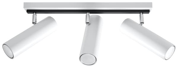 Loftlampe DIREZIONE 3 Hvid Sollux Lighting SL.0497