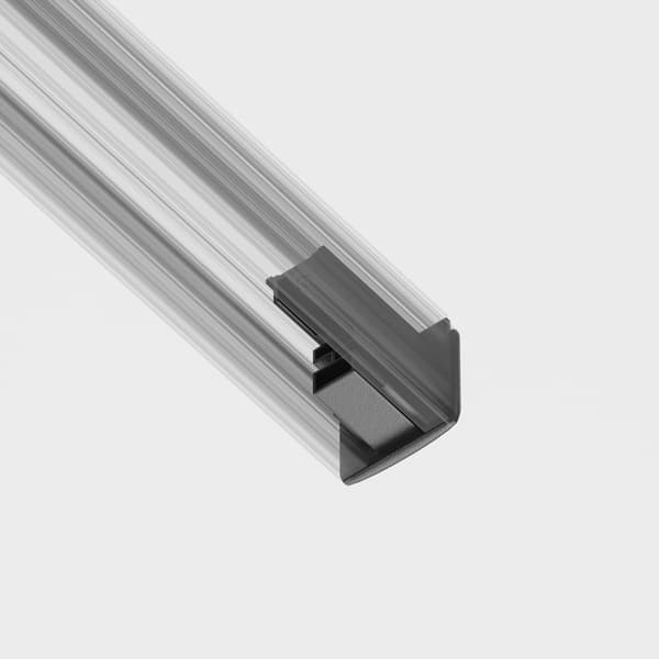 Ändlock för skensystem svart TRINITY Maytoni Technical