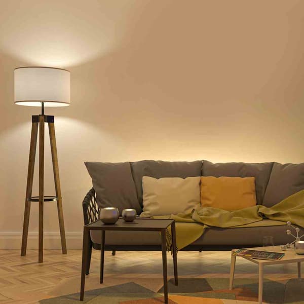 LED-pære 9W E27 varm 3000K Eko-light EK8048 hvid