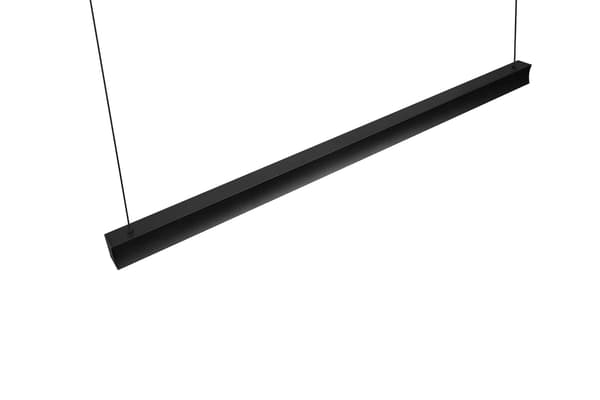Moderne sort pendellampe 112 cm LED 29W WALLACE Trio