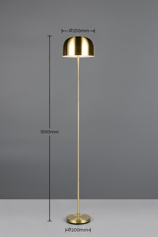 Moderne gulvlampe, guld, trådløs, touch, LED 2.5W JEFF RL