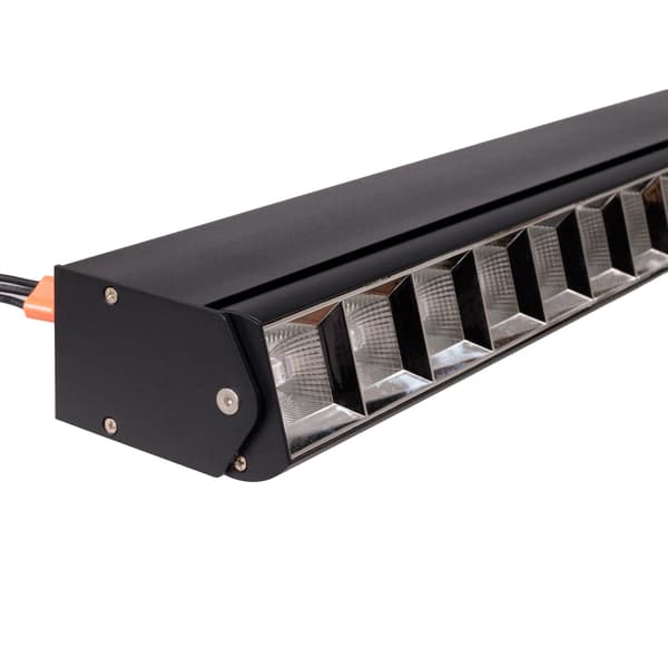 Taklampa modern svart linjär LED 30W FLEX Maxlight