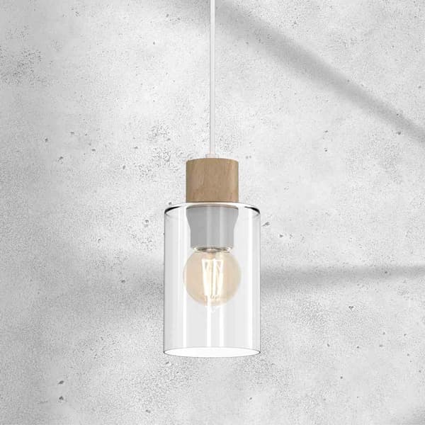 Milagro MADERA MLP8554 hvid pendel lysekrone