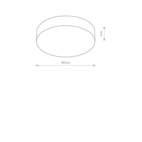 Loftlampe LED Nowodvorski ARENA 10176 stål, sort