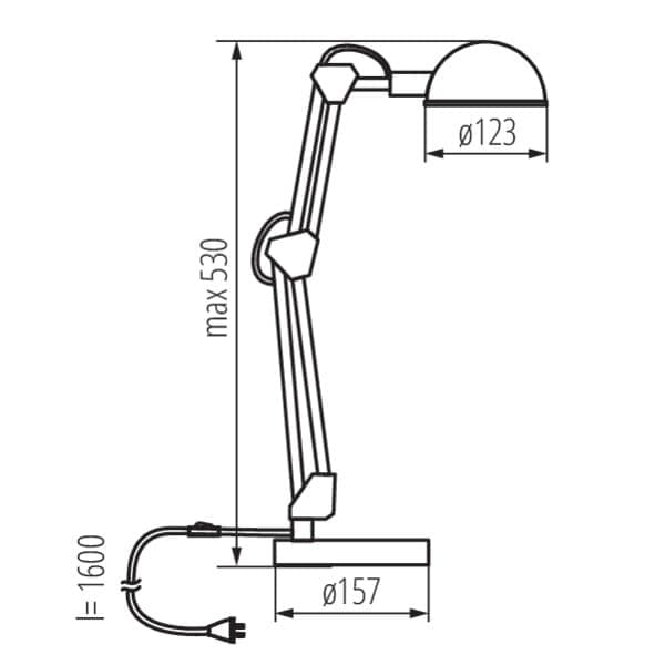 Kanlux PIXA skrivebordslampe model 19300