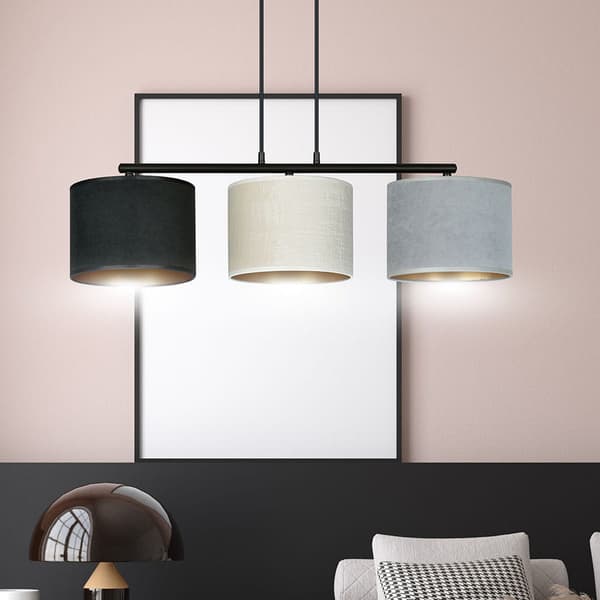 Lykrona Emibig 3xE27 60W HILDE 3 BL MIX 1055/3