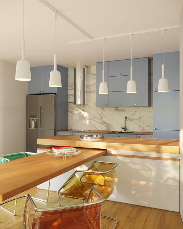 Pendellampa för skensystem vit 1xE27 35W TULIPE Maxlight