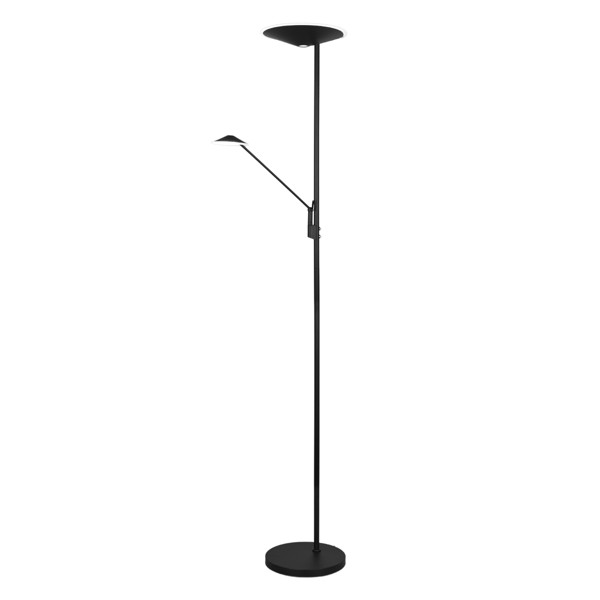BRANTFORD LED gulvlampe sort Trio 425610232