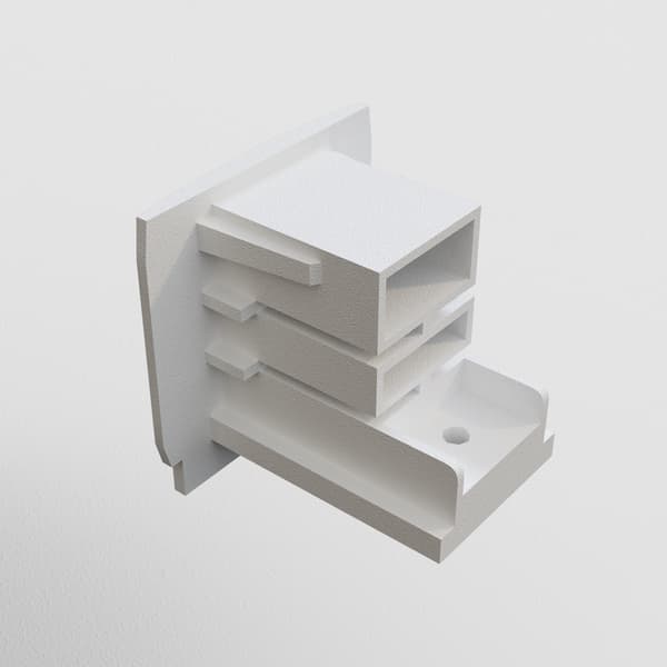 Endestykke til skinnesystemer hvid TRINITY Maytoni Technical