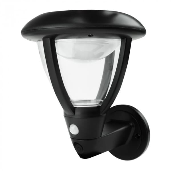 Ecolight EC20117 LED solcellsdriven utomhusvägglampa med rörelsesensor