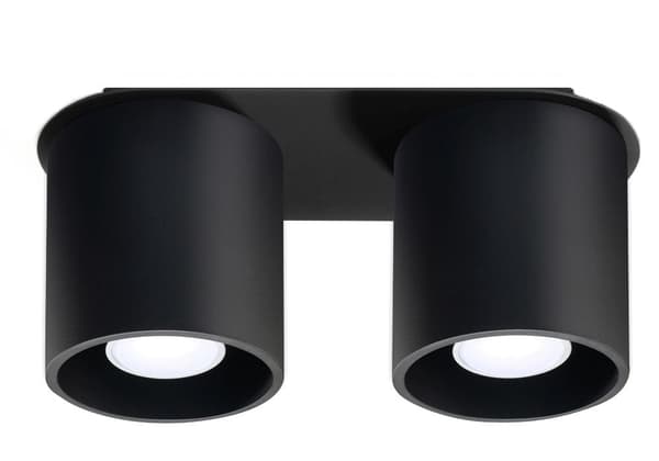 Spot ORBIS 2 Musta Sollux Lighting SL.0054