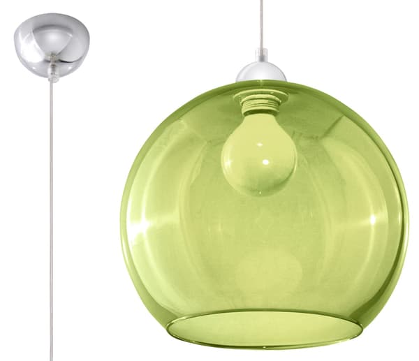 Pendellampe BALL Grøn Sollux Lighting SL.0254