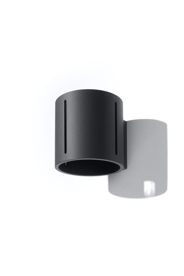 Væglampe INEZ Sort Sollux Lighting SL.0353
