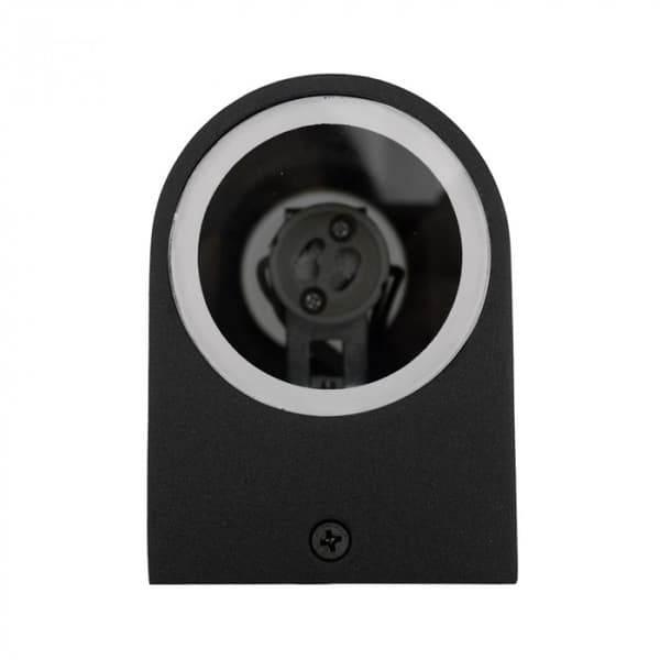 Ulkoseinävalaisin 2xGU10 IP44 alumiini musta Ecolight EC79087