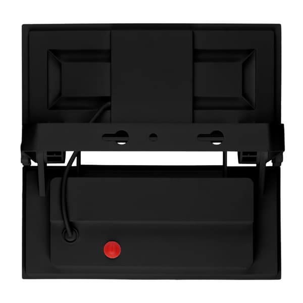 8W LED solcellelampe med bevægelsessensor sort IP65 DPM