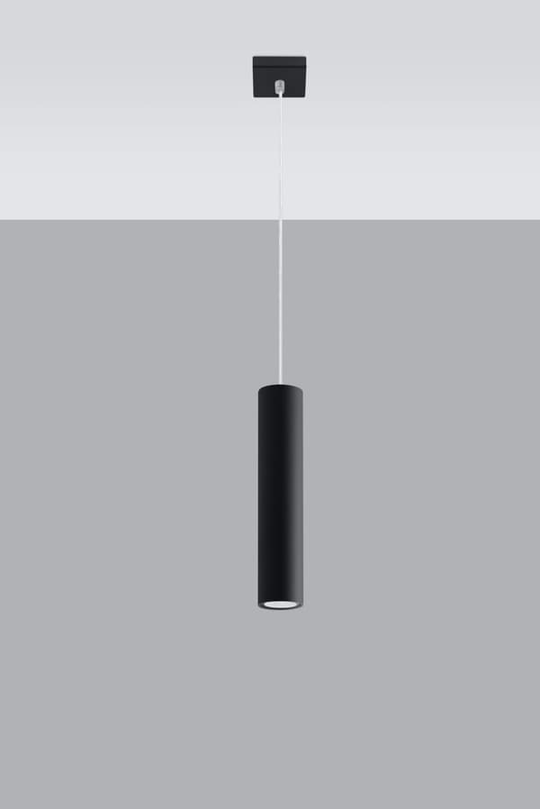 Pendellampe LAGOS 1 Sort Sollux Lighting SL.0327