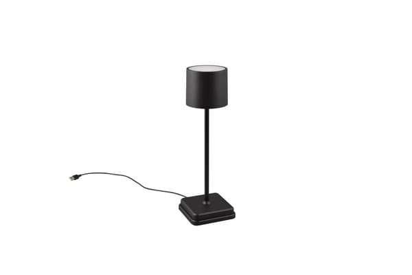 FERNANDEZ sort bærbar udendørslampe RL R54096132