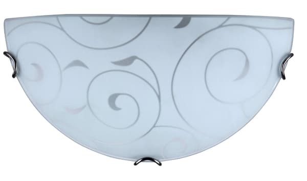 Badeværelsesvæglampe semi-loft E27 kromclips Harmony Lux 3851 Rabalux