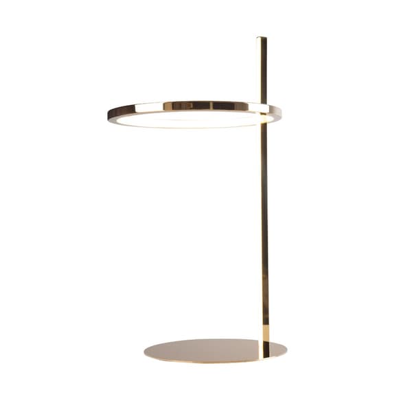 Moderne skrivebordslampe guld ring LED 14W LOZANNA Maxlight