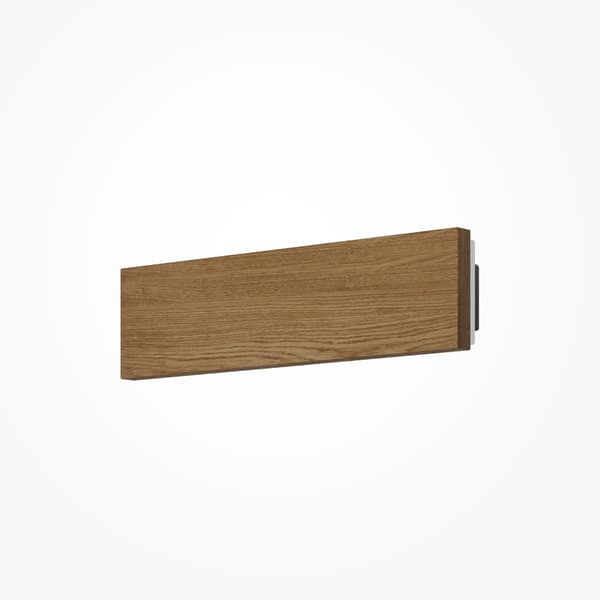 Væglampe skandinavisk sort-beige rektangulær træ LED 8W BASIC TEXTURE Maytoni