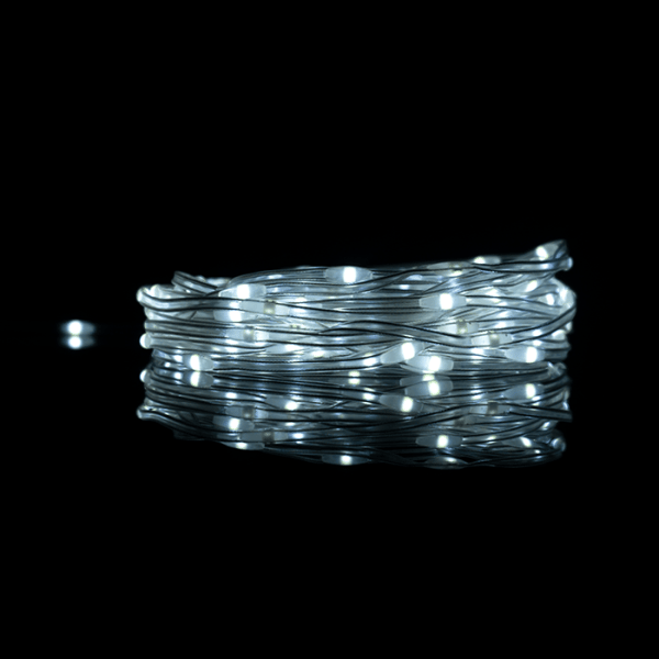 Udendørs julelys 100 LED 6500K 10m Bluetooth USB MAGISKE LYS Ecolight