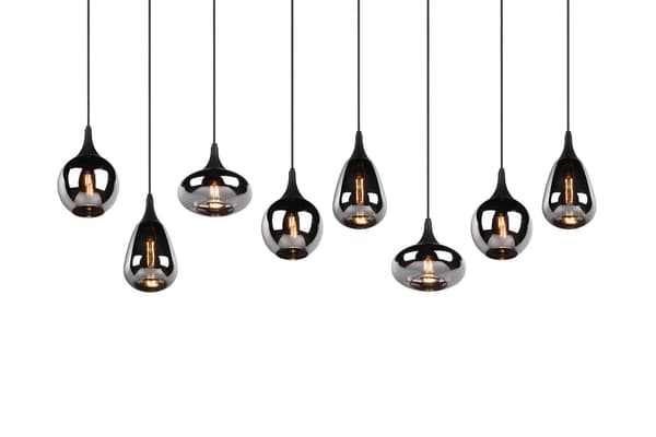 Lysekrone LUMINA sort Trio 317000832