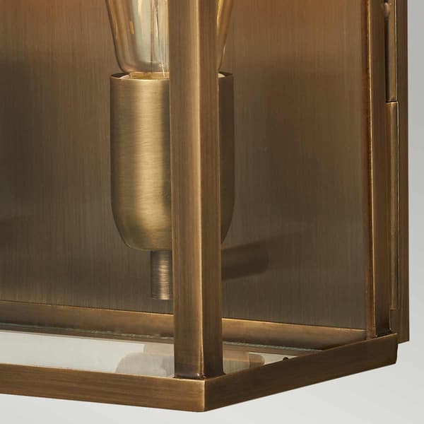Udendørs væglampe Antik messing E27 60W Old Bailey Elstead