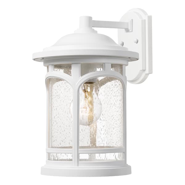 Utomhusvägglampa vit E27 60W Marblehead Quoizel