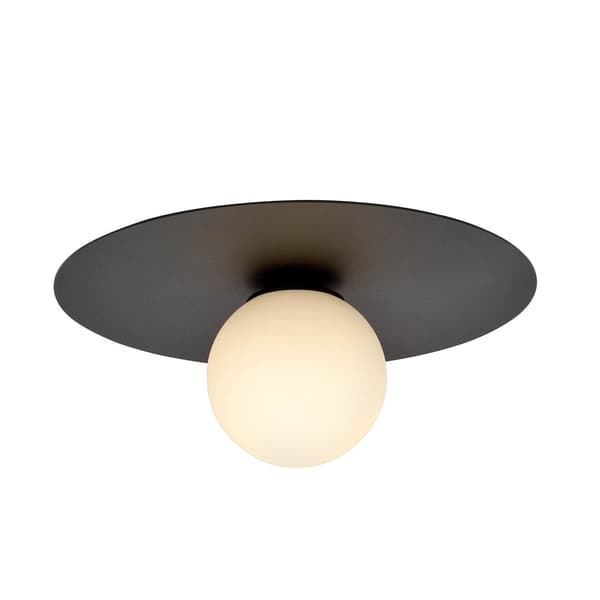 Emibig loftlampe 1xE14 40W SOLAR 1 SORT/OPAL 1127/1