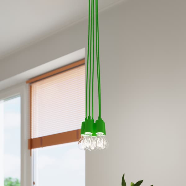 Lysekrone MATERO 3 grøn Pure Lume PU.0582