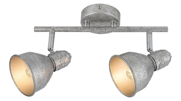Loftspot sølv antik E14 2x40W Thelma 5387 Rabalux