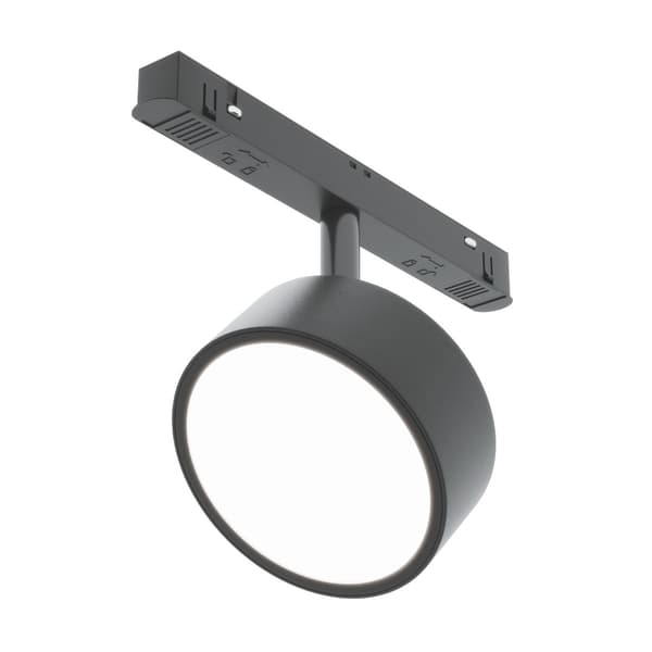 Sort rund LED-spotlight 18W RADO Maytoni Technical