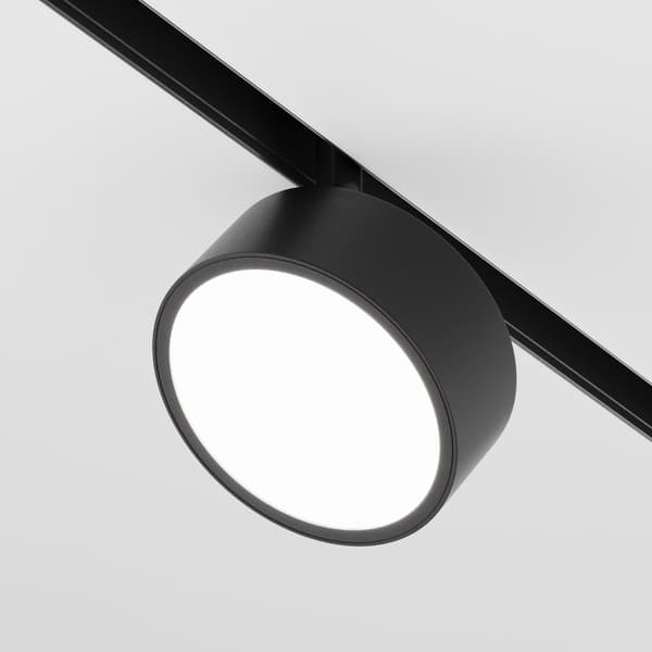 Sort rund LED-spotlight 18W RADO Maytoni Technical