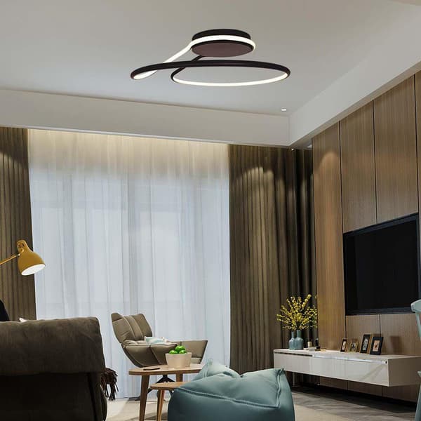 LED loftlampe sort V-TAC VT-7762-6923