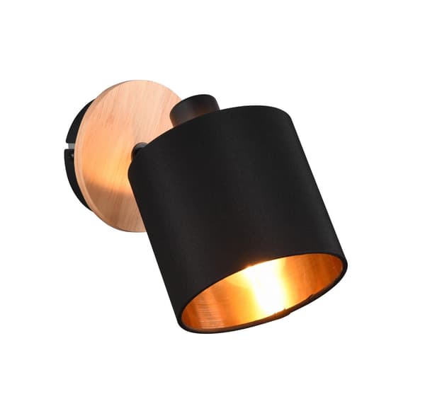 Väggspotlight TOMMY brun RL R81331030