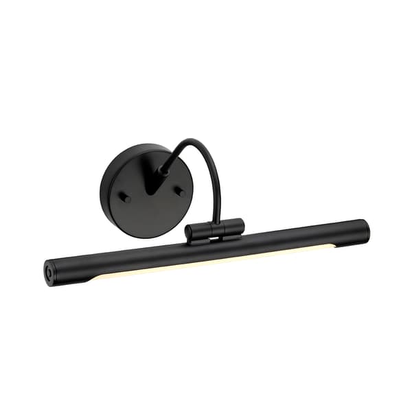LED billedvægslampe 6.6W 39 cm mat sort Alton Elstead