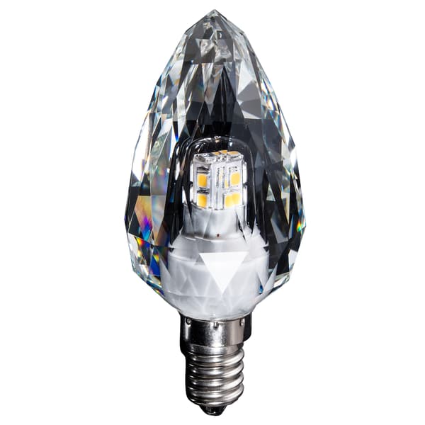 Eko-light LED-koristelamppu 4W E14 C37 kristalli neutraali väri